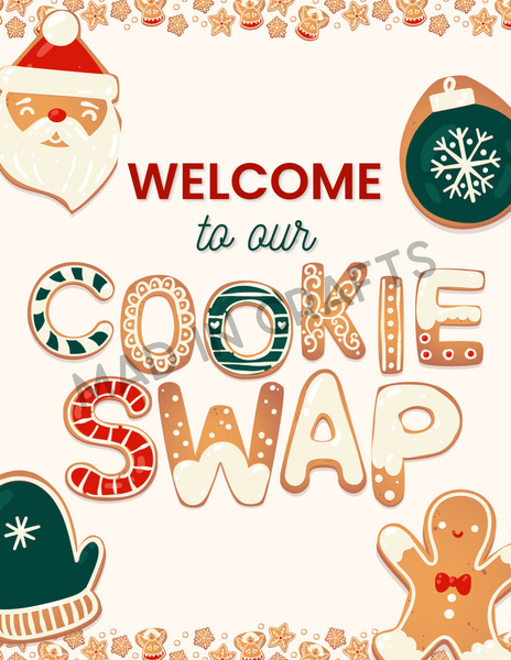 Cookie Swap Party Printable Bundle