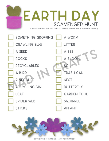 Earth Day Activity Printable Bundle