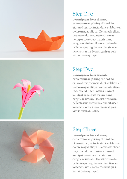 Clean Lines Step Out eBook Customizable Canva Template
