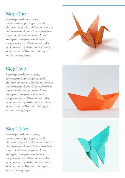 Clean Lines Step Out eBook Customizable Canva Template
