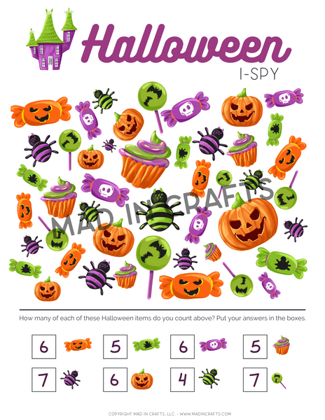 Halloween Activity Printable Bundle