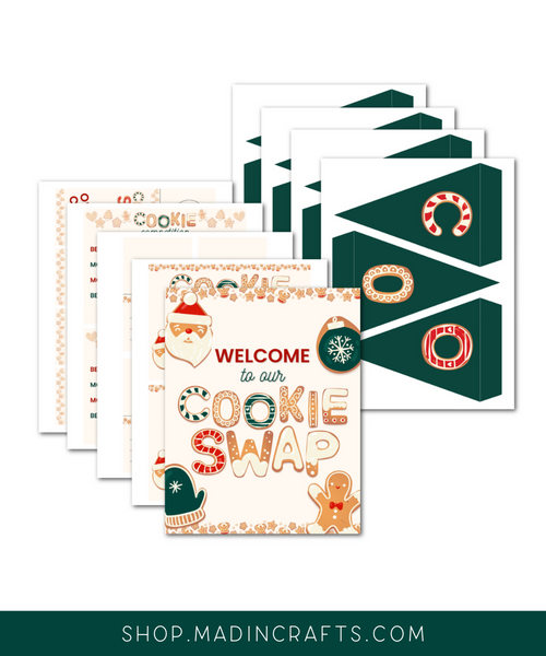 Cookie Swap Party Printable Bundle