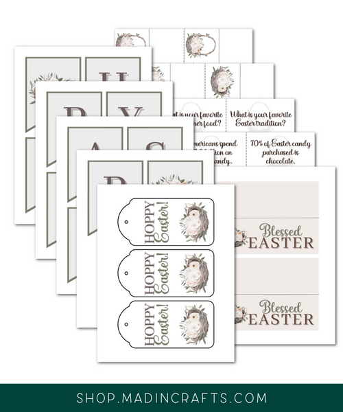 Easter Celebration Printable Bundle