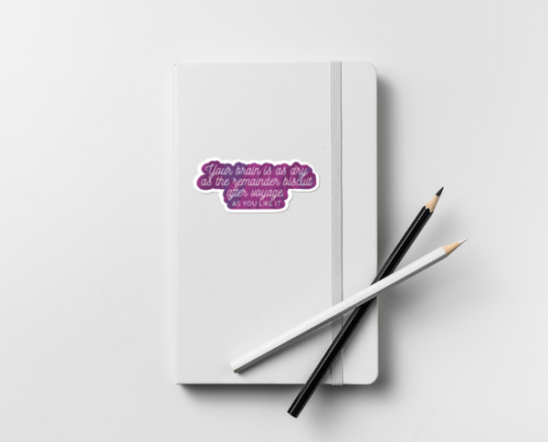 Shakespearean Compliments & Insults Printable Stickers