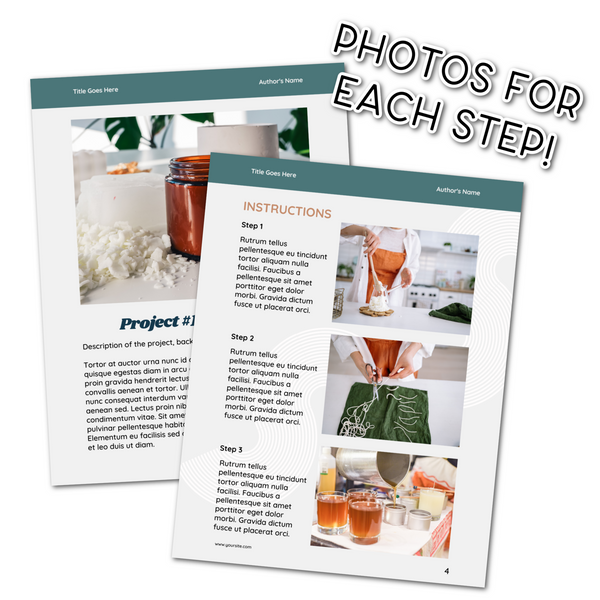 Step Out Photo eBook Customizable Canva Template