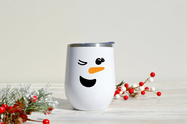 10 Hand Drawn Snowman Illustrations