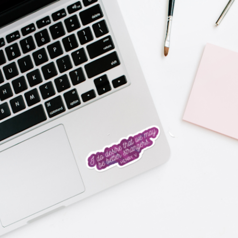 Shakespearean Compliments & Insults Printable Stickers