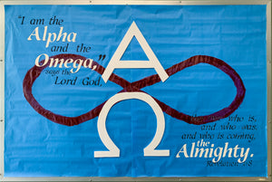 Alpha and Omega Bulletin Board SVG