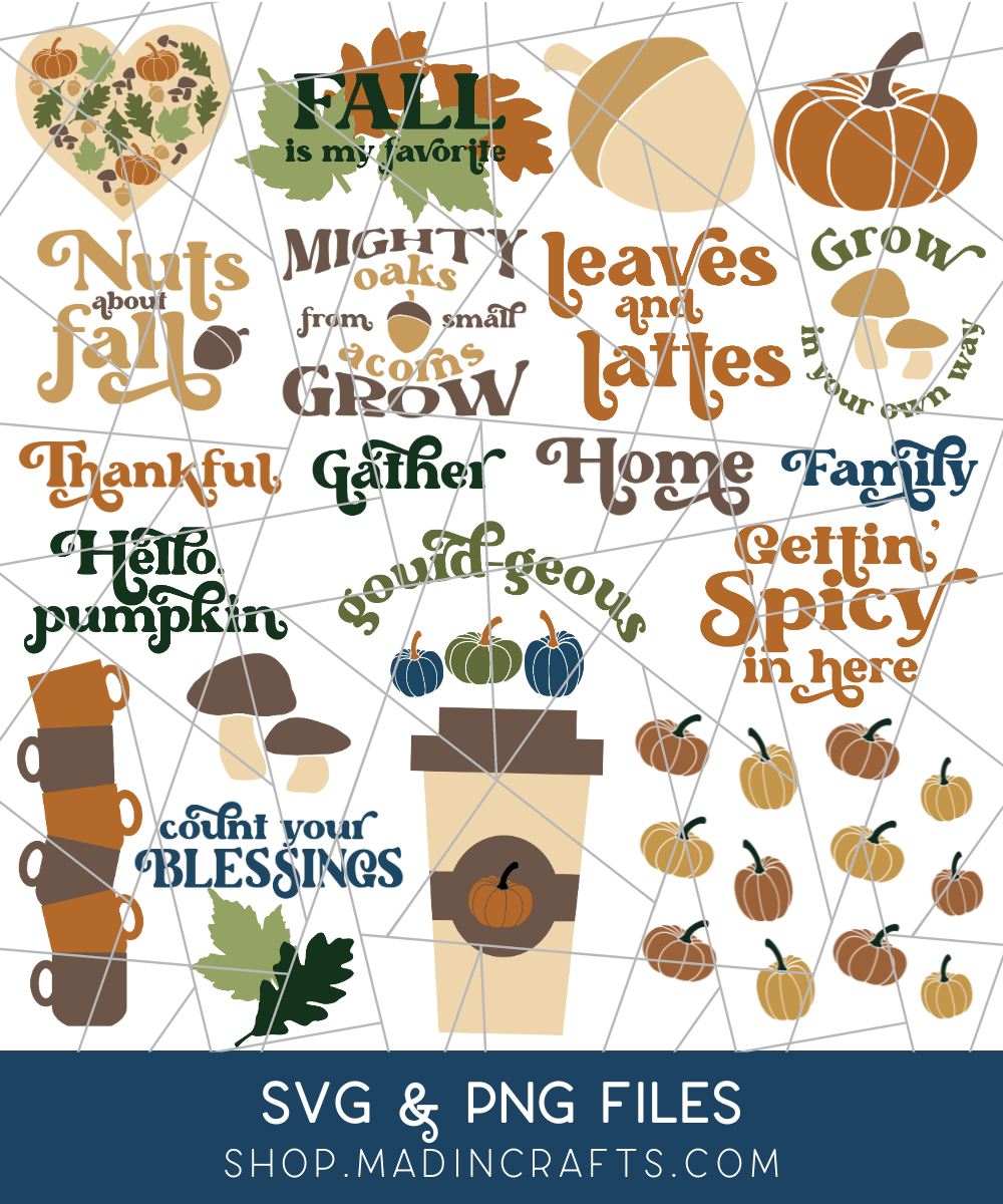 21 Fall Lover SVG Bundle