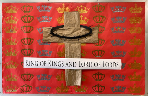 King of Kings Bulletin Board SVG