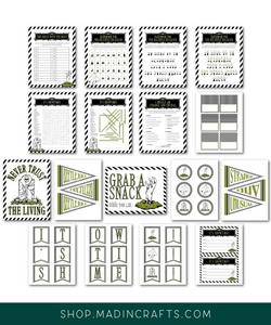 Ultimate Beetlejuice Printable Party Bundle