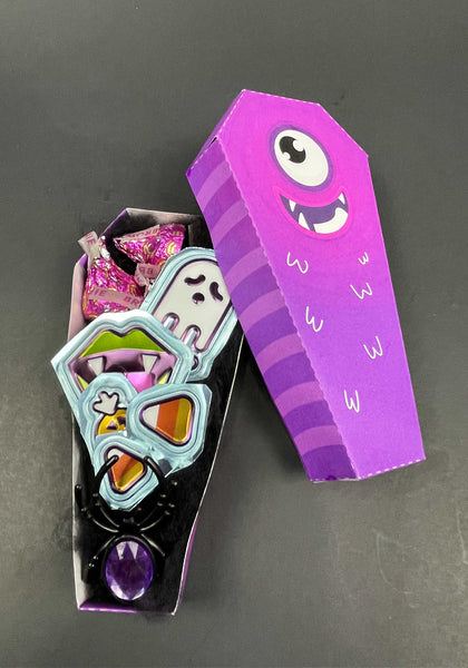 Printable Monster Favor Boxes