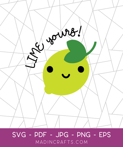 Lime Yours SVG File