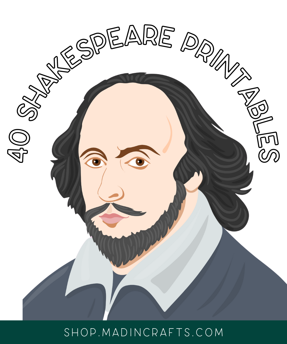 40 Shakespeare Printables Bundle
