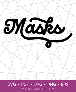 Masks SVG File
