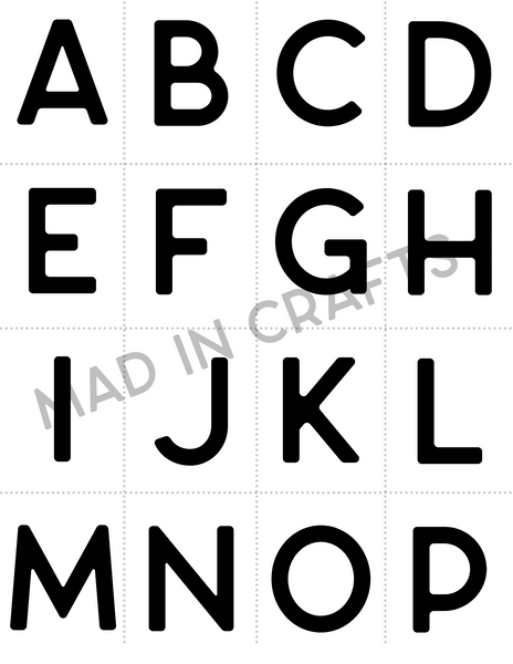 Lowercase and Uppercase Alphabet Bingo Bundle