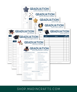Graduation Party Planning Printable Bundle
