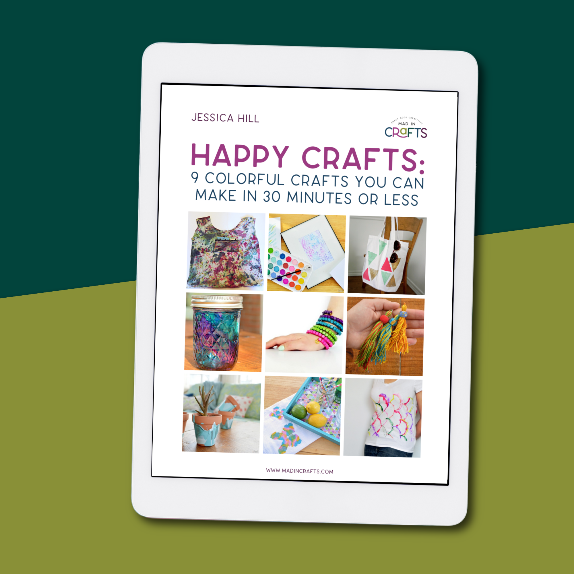 Happy Crafts: 9 Colorful Crafts You Can Make in 30 Minutes or Less