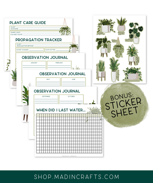 Plant Care Printable Bundle