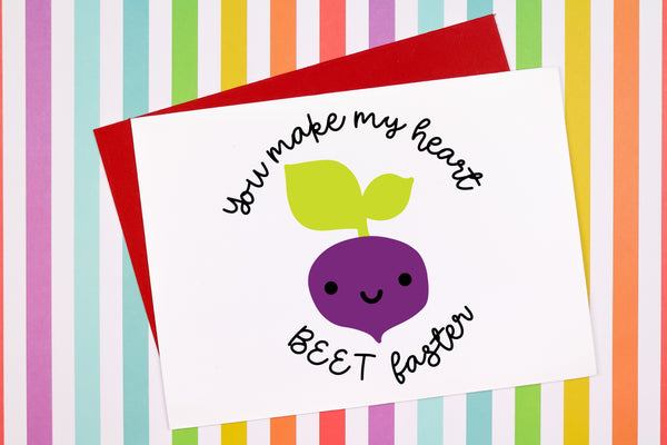 You Make My Heart Beet Faster SVG File