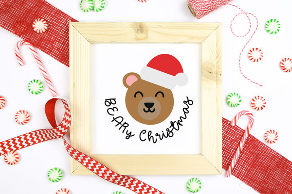 BEARy Christmas SVG File