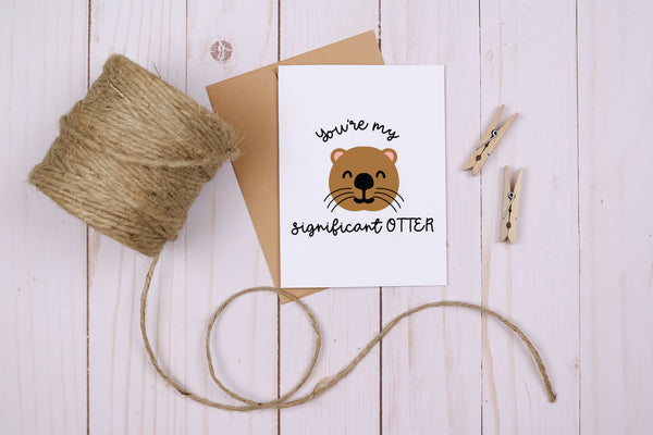 You're My Significant Otter SVG File